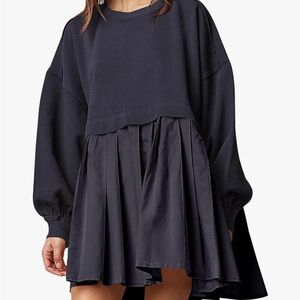 Free People Lookalike Sweatshirt Dress